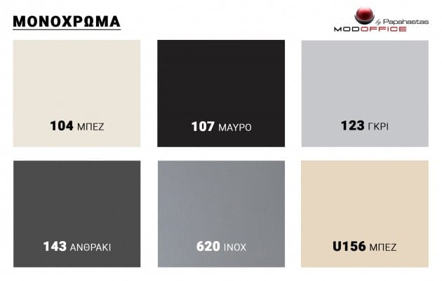 Χρωματολόγιο Μελαμίνης Βasic