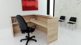 Γραφείο Reception Semplice Plusμε γωνία