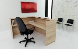 Γραφείο Reception Semplice Plusμε γωνία