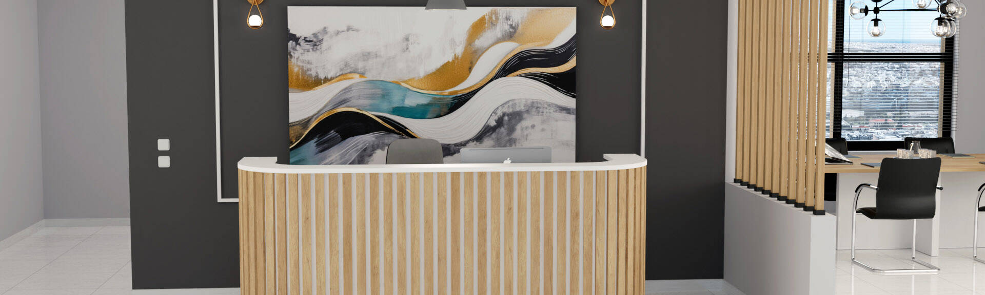 Γραφείο Reception Flexion