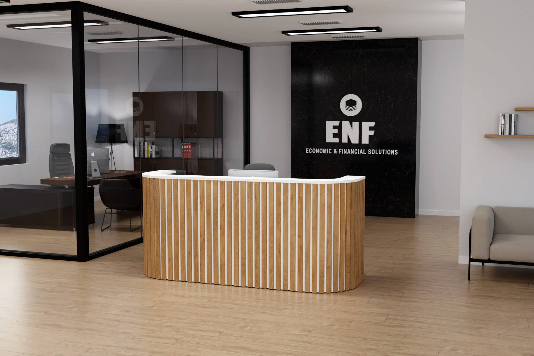 Γραφείο Reception Flexion